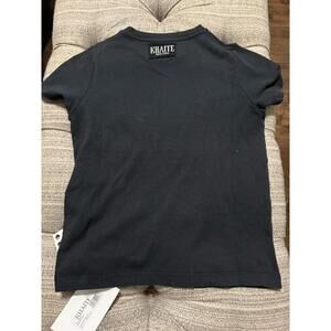NWT Khaite Samson T-shirt Top Black Sz XS